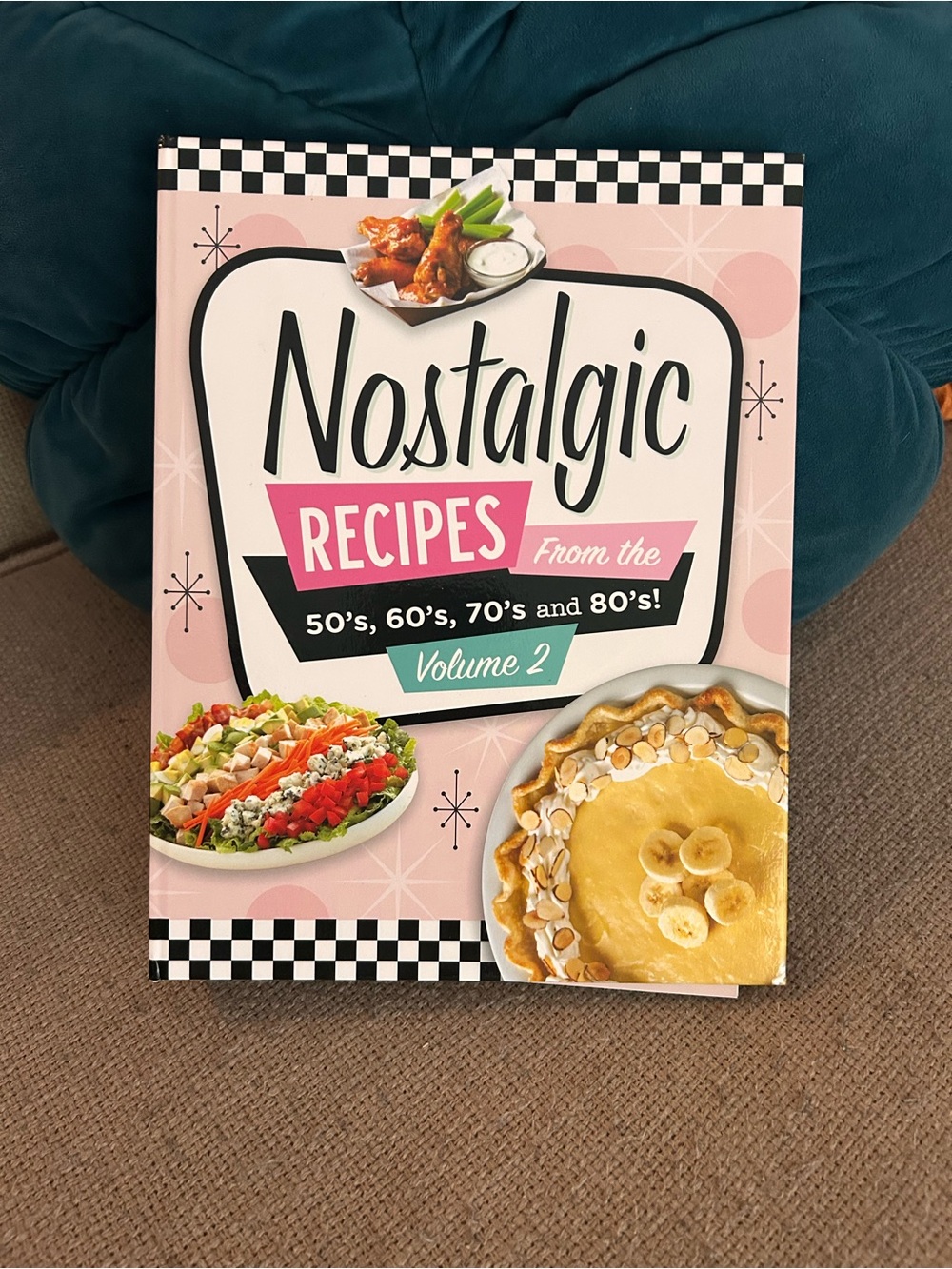 Cookbook Retro Nostalgic Recipes 50s-80s Vol 2 Spiral Bound Kitchen Decor